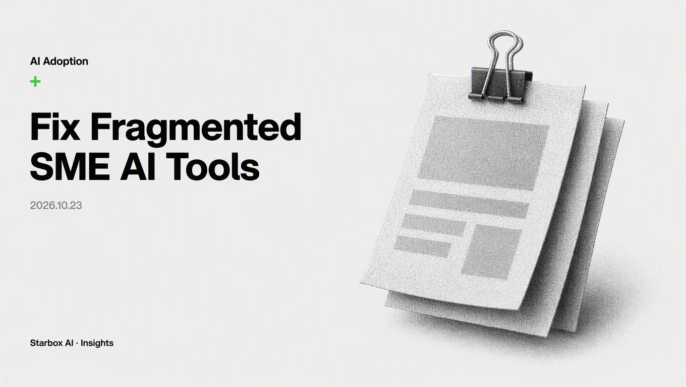 Second-Round AI Selection: How SMEs Fix Fragmented Tools