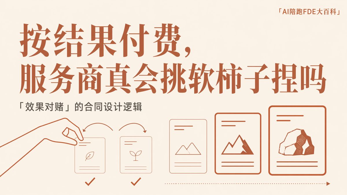 按结果付费,服务商会只接容易项目吗?