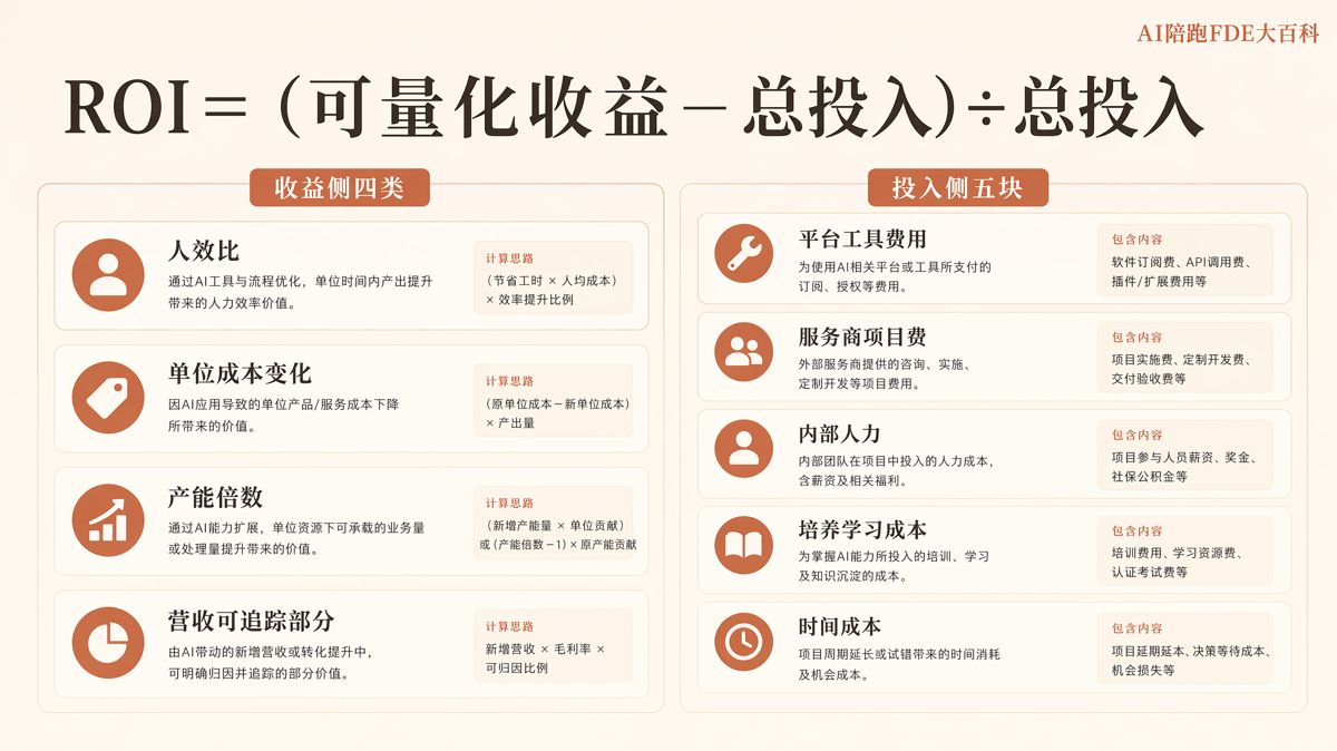 企業AI落地ROI,不能只算工具費