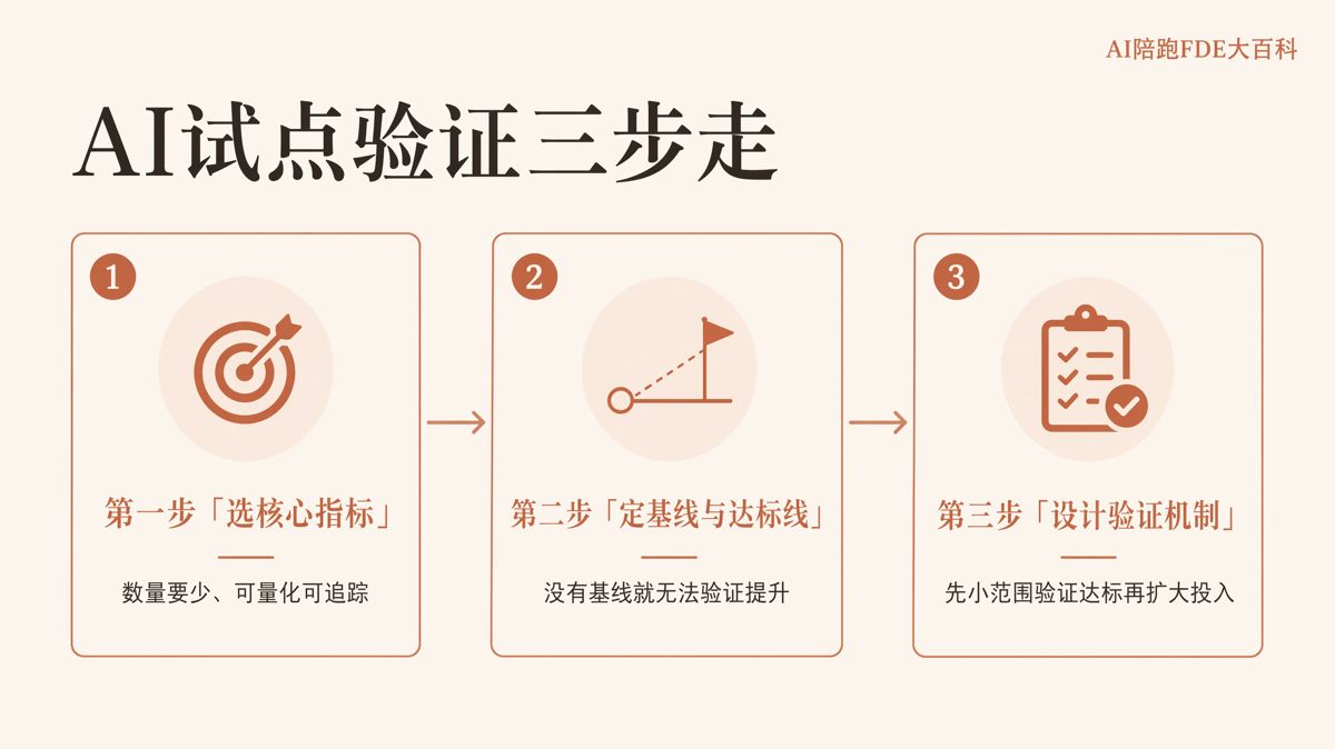 AI項目有沒有效果,先核對四類指標