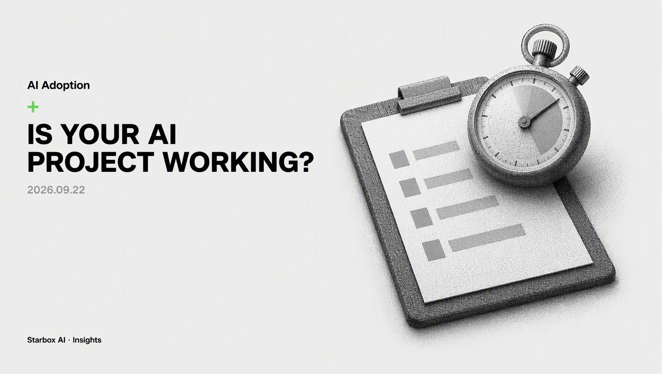 Is Your AI Project Working? Check These 4 Metrics First