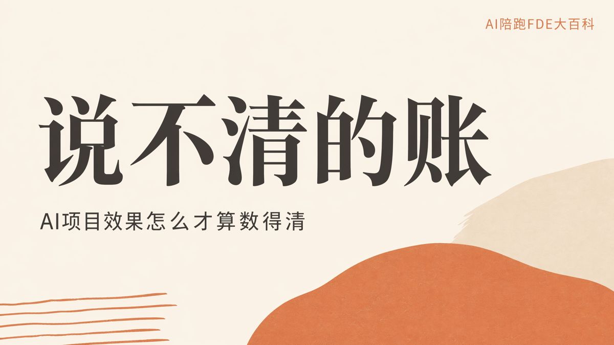 AI项目怎么才算有效果,别到年底算不清
