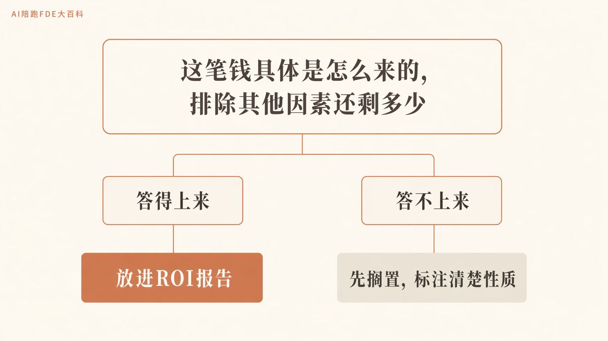 算AI的ROI，四类数字不能直接当收益