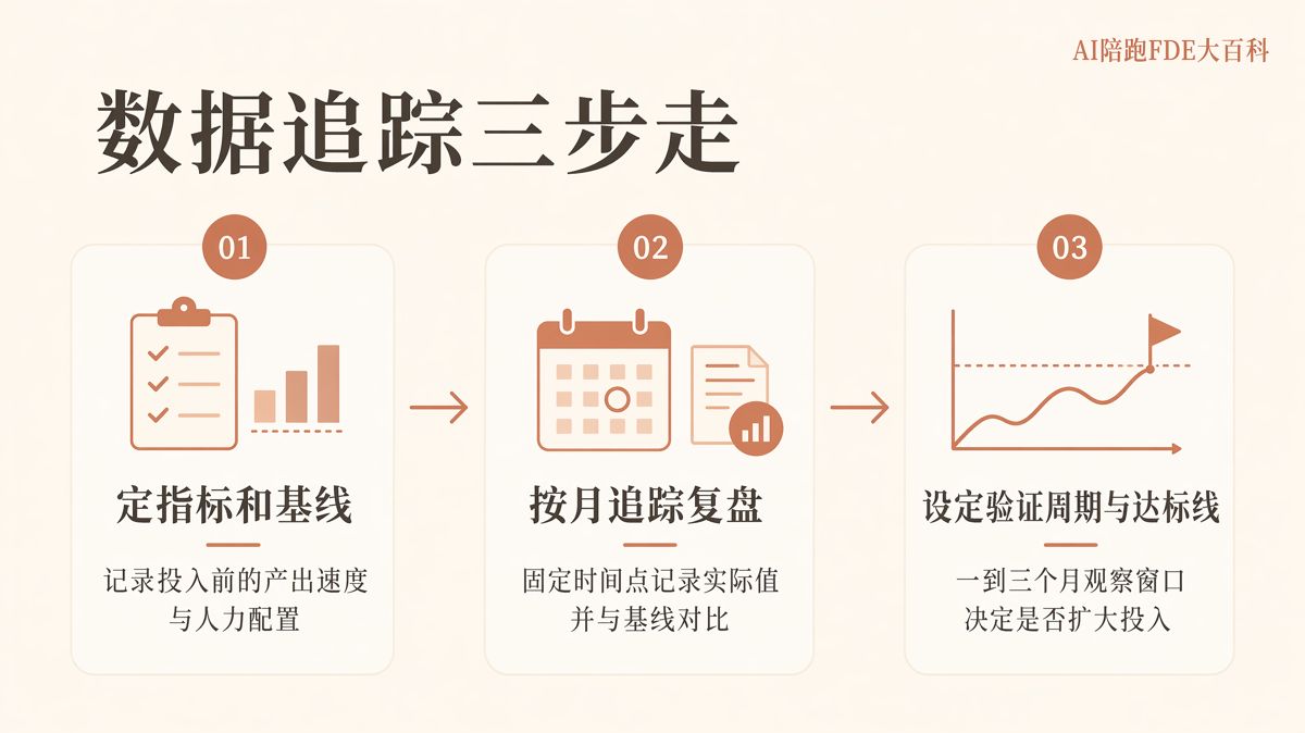 AI的ROI為何算不清？先把“提效”變成數據
