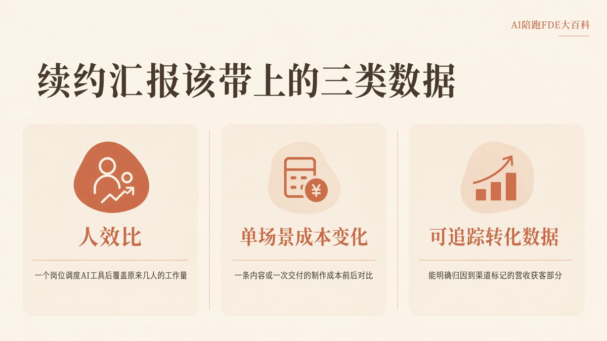 续约前，如何用数据说服老板加预算