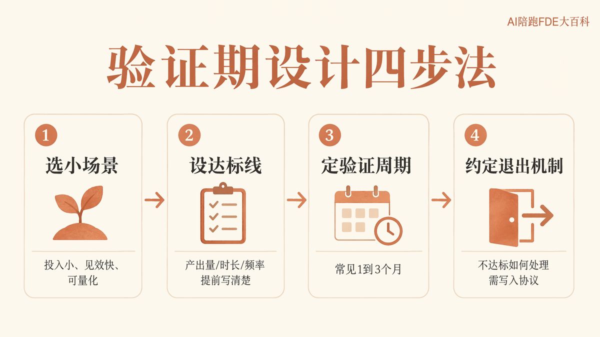 先驗證再簽約，是目前最靠譜的降險路徑