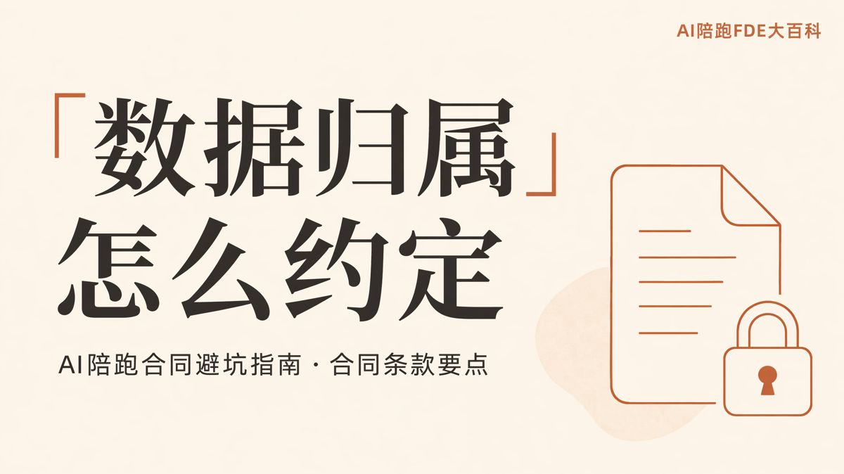 AI陪跑合同数据归属怎么约定