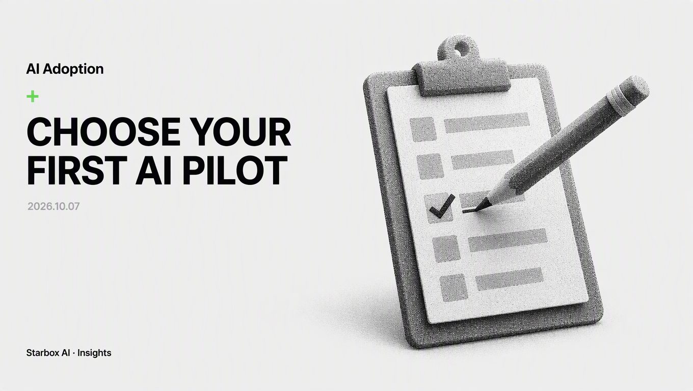 How to Choose Your Company's First AI Use Case: 4 Criteria