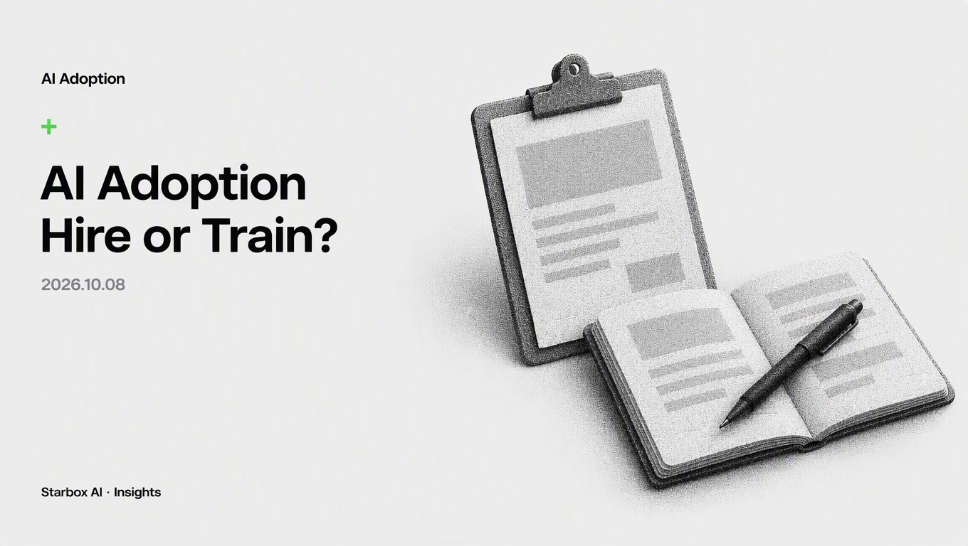 Starting AI Adoption: Hire First or Train First?