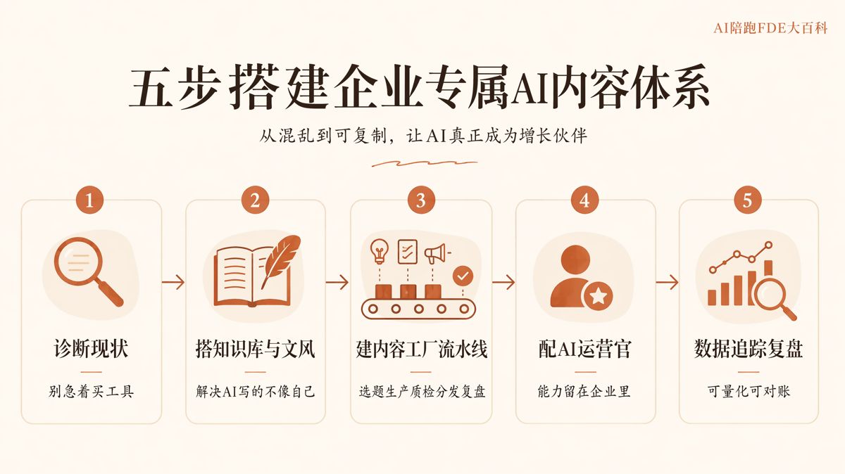 營銷部門AI化：五步落地SOP
