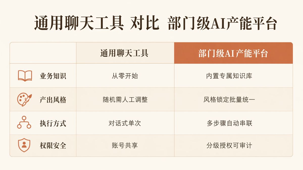 支撐部門級AI產能,需要哪些工具平台?