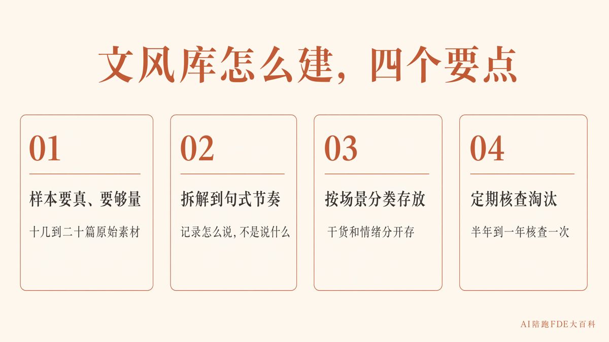 AI文风库和知识库怎么建,谁该维护