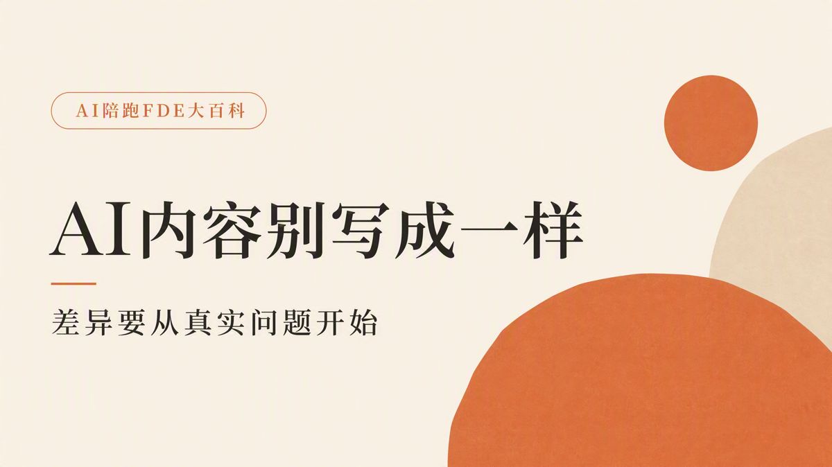AI內容同質化怎麼破？先改寫作前的準備