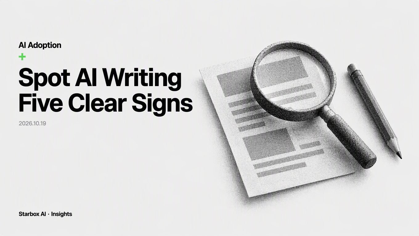 How to Spot AI-Generated Writing: 5 Clear Signs