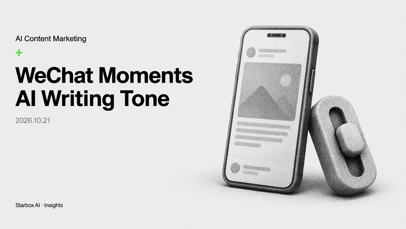 How to Choose an AI Writing Tone for WeChat Moments