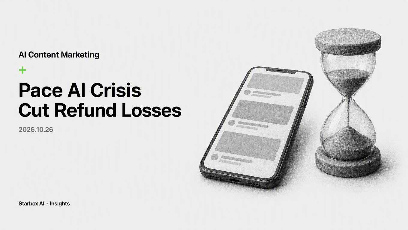 Pacing AI Crisis Responses on Moments to Cut Refund Losses