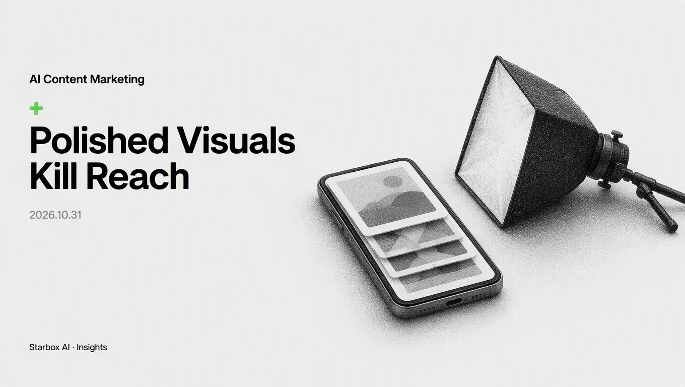 Why Ultra-Polished Visuals Kill Reach on Douyin Carousels