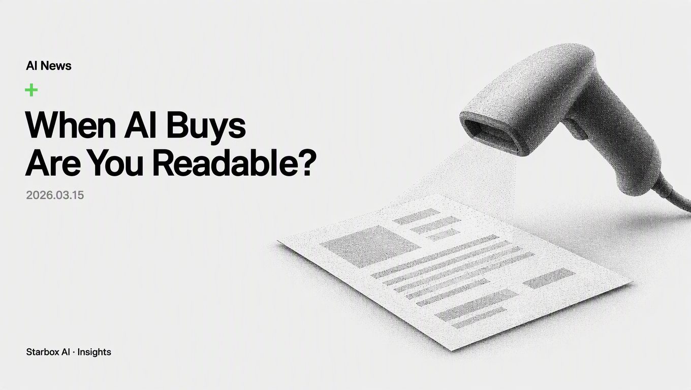When AI Makes the Buying Decision, Is Your Brand Machine-Readable?