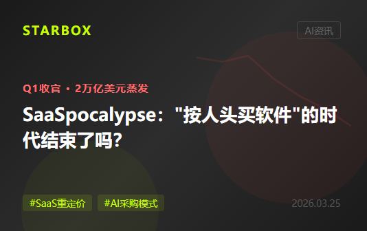 Q1收官，2万亿美元SaaS市值蒸发："按人头买软件"的时代，真的结束了吗？