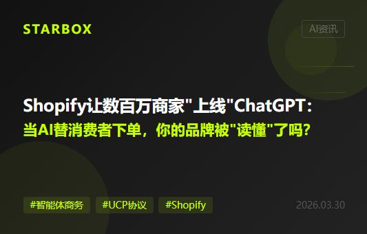 Shopify让数百万商家一夜"上线"ChatGPT:当AI智能体开始替消费者下单,你的品牌准备好被"读懂"了吗?