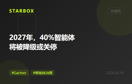 Gartner预测:2027年40%企业的AI智能体将被"降级"或直接关停