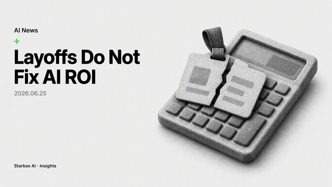 Why Layoffs Do Not Fix Your AI ROI