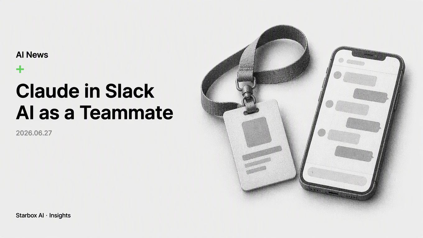 Anthropic Put Claude in Slack: What AI as a Teammate Changes