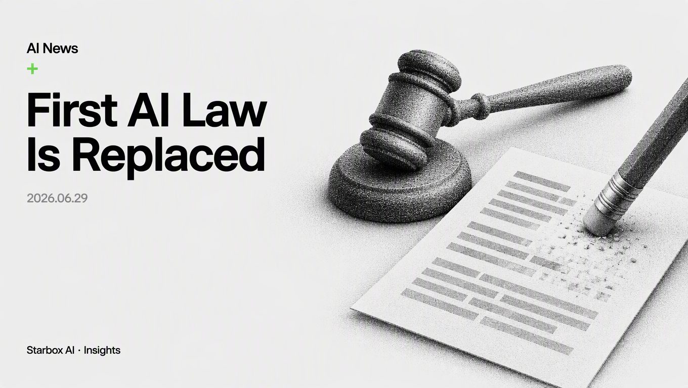 America's First AI Law Was Replaced: What Businesses Must Learn
