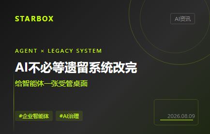 AI不必等遺留系統改完：給智能體一張受管桌面