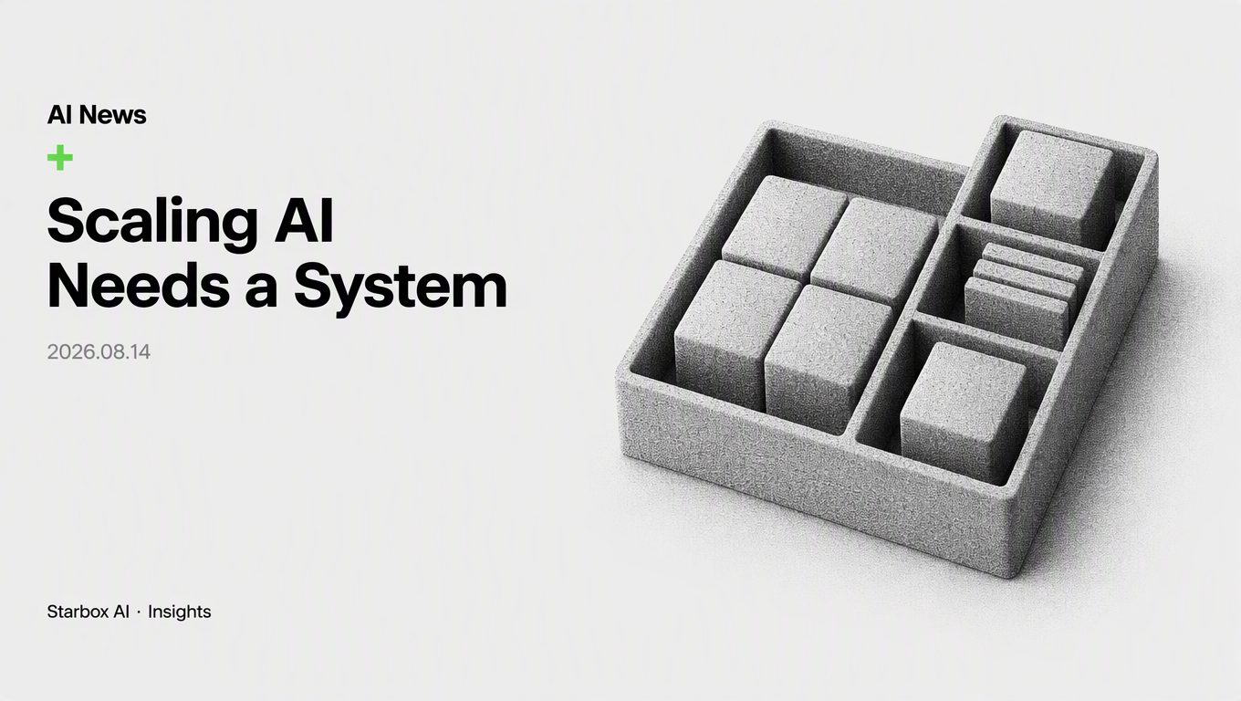 Scaling Enterprise AI Needs a System, Not More Agents