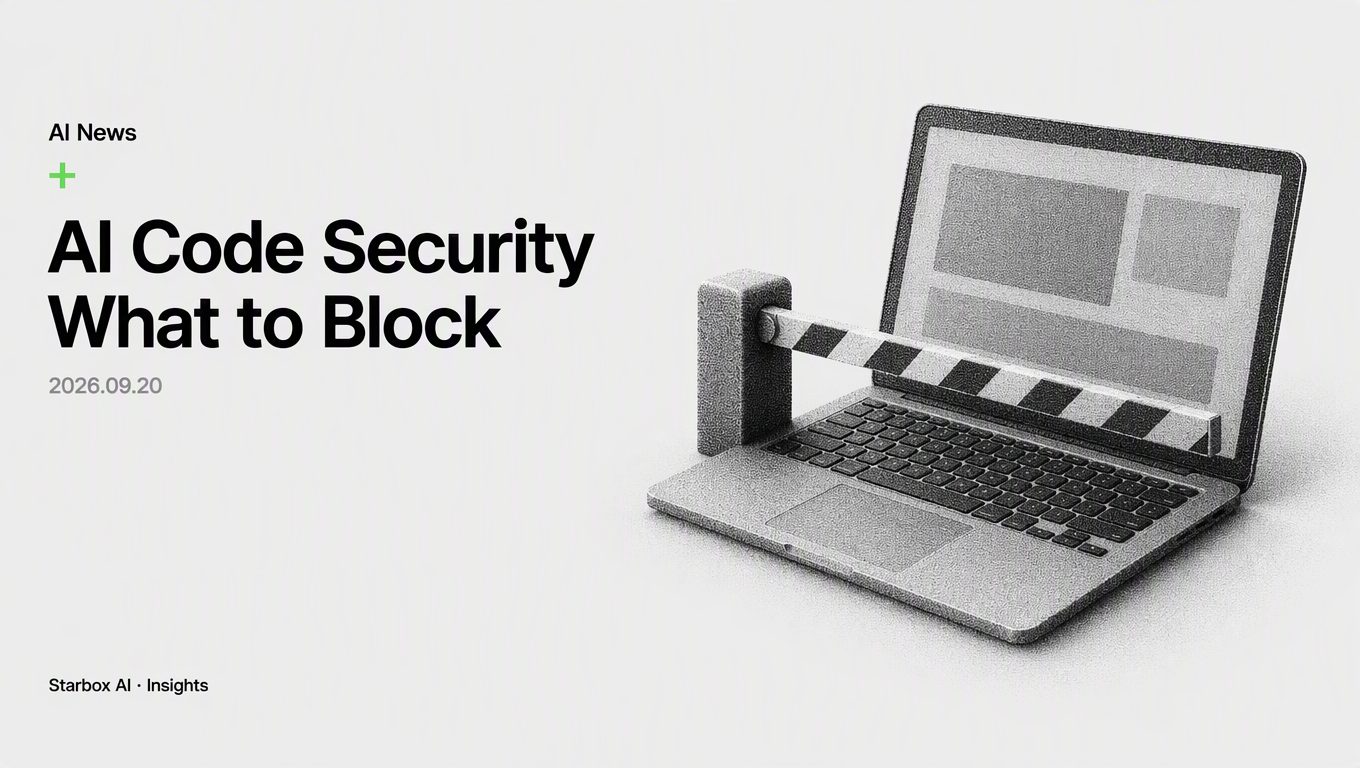 AI Code Security: What to Block Before Merge