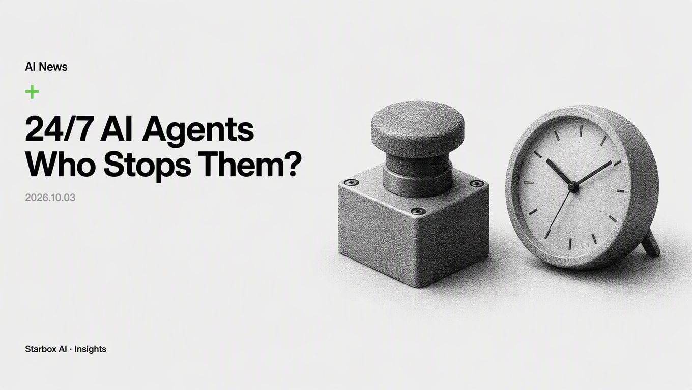 When AI Agents Run 24/7, Who Has the Right to Stop Them?
