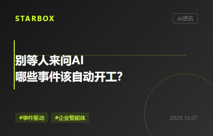 別等人來問AI:企業該把哪些事件變成開工單?