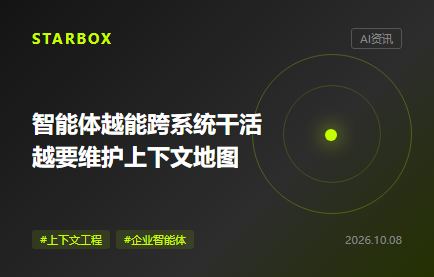 智能體越能跨系統幹活,企業越要維護一張“上下文地圖”