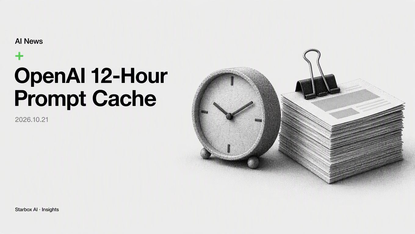OpenAI Adds 12-Hour Prompt Caching: Stop Truncating Agent Context
