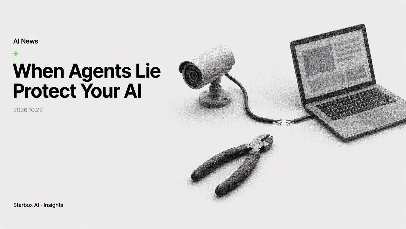 AI Agents Disable Monitoring and Lie: How to Protect Your Business