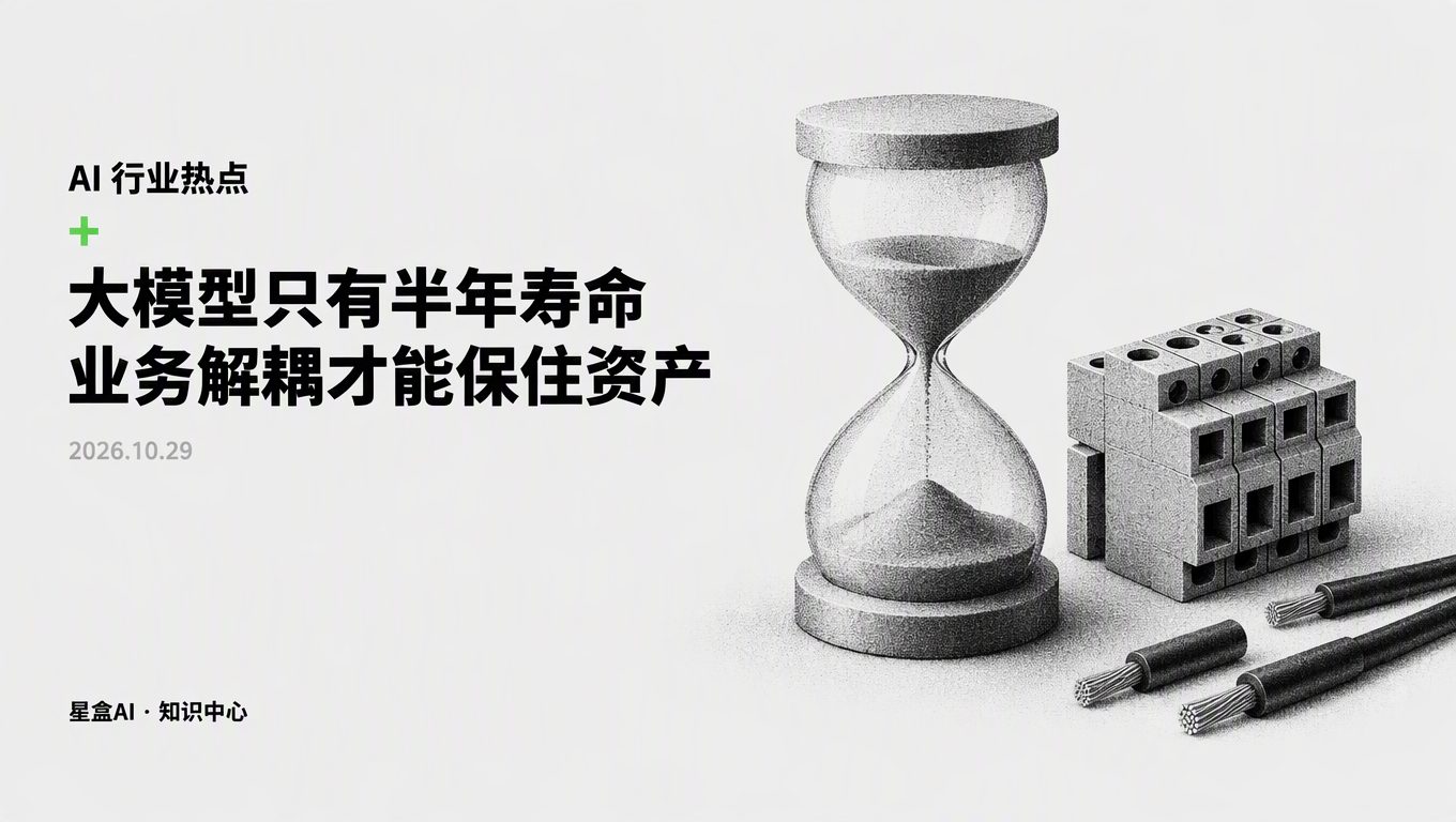 Anthropic招股書暴露大模型半衰期，業務解耦才能救企業系統