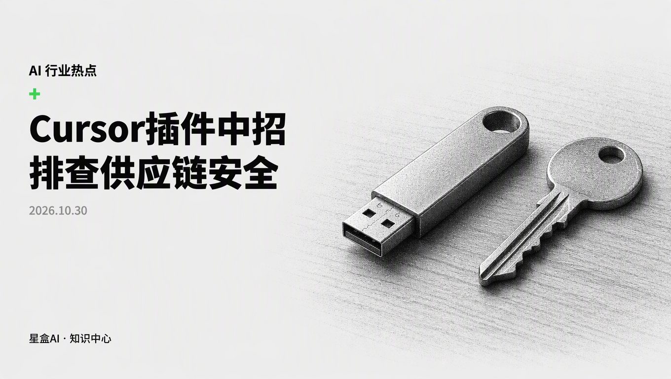 Cursor 插件恶意软件暴露供应链安全漏洞,企业该自查了