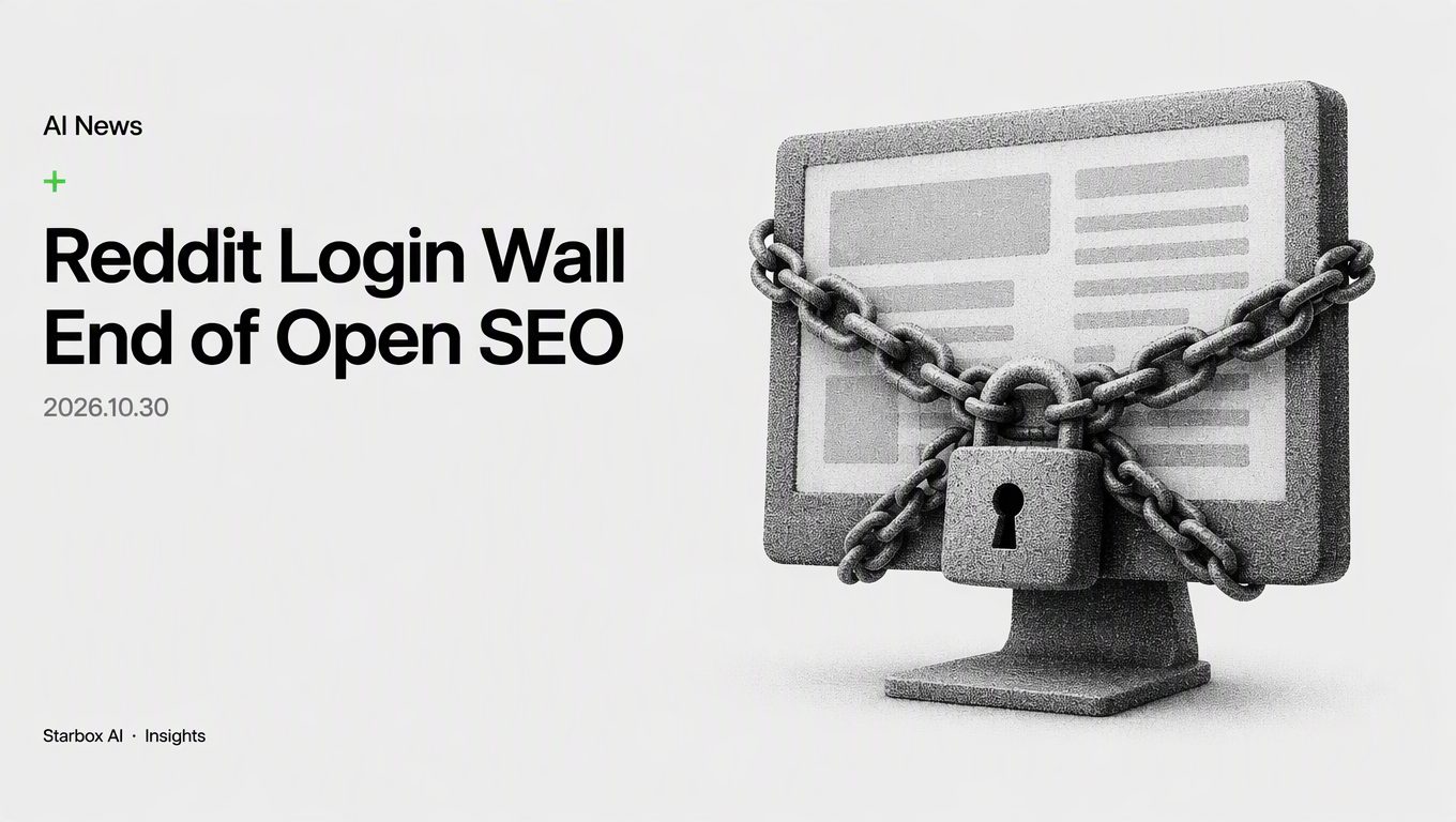 Reddit's Shift to a Login Wall Signals the End of Open Web SEO