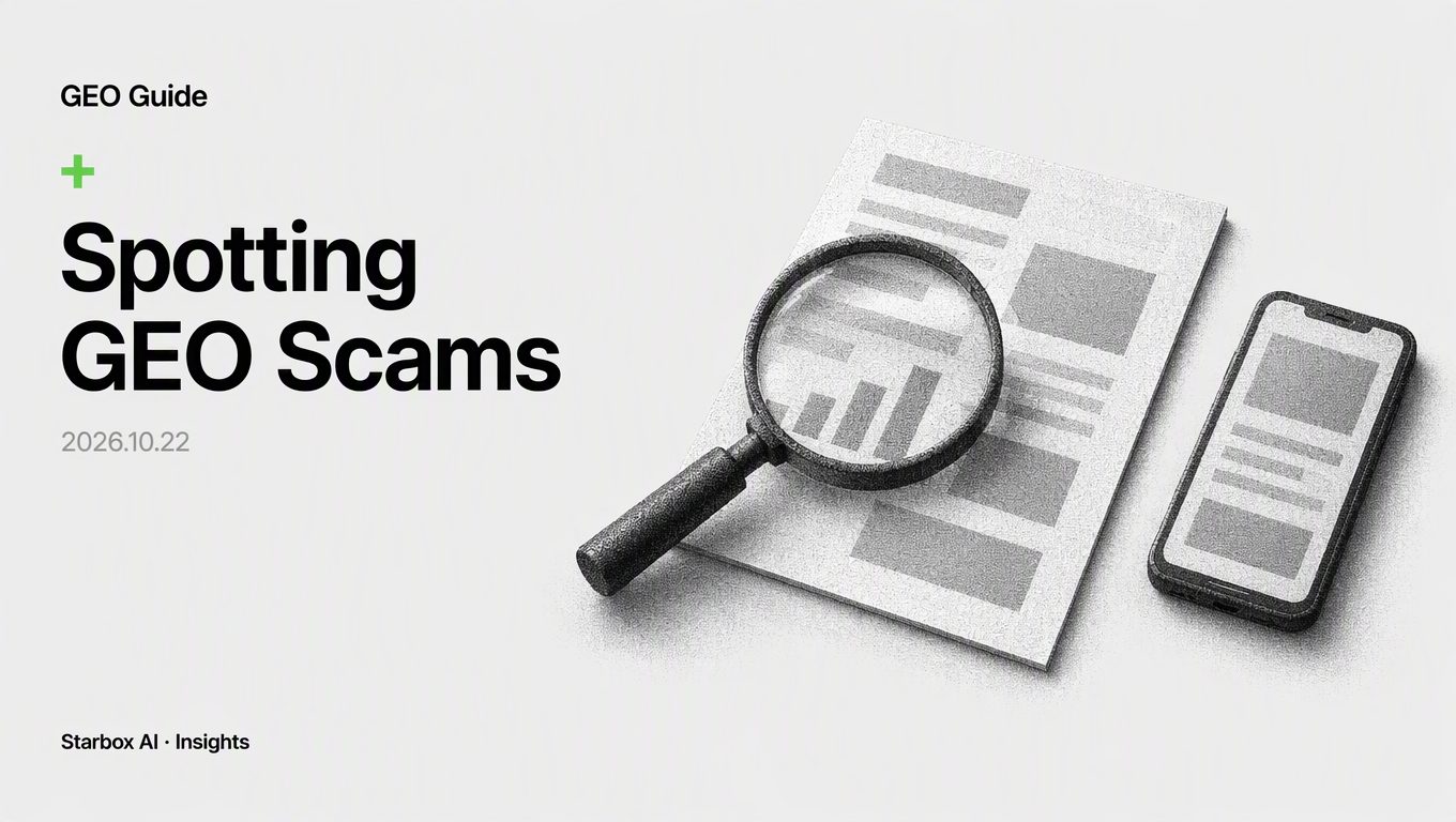 Spotting GEO Scams: What Actually Drives AI Recommendations?