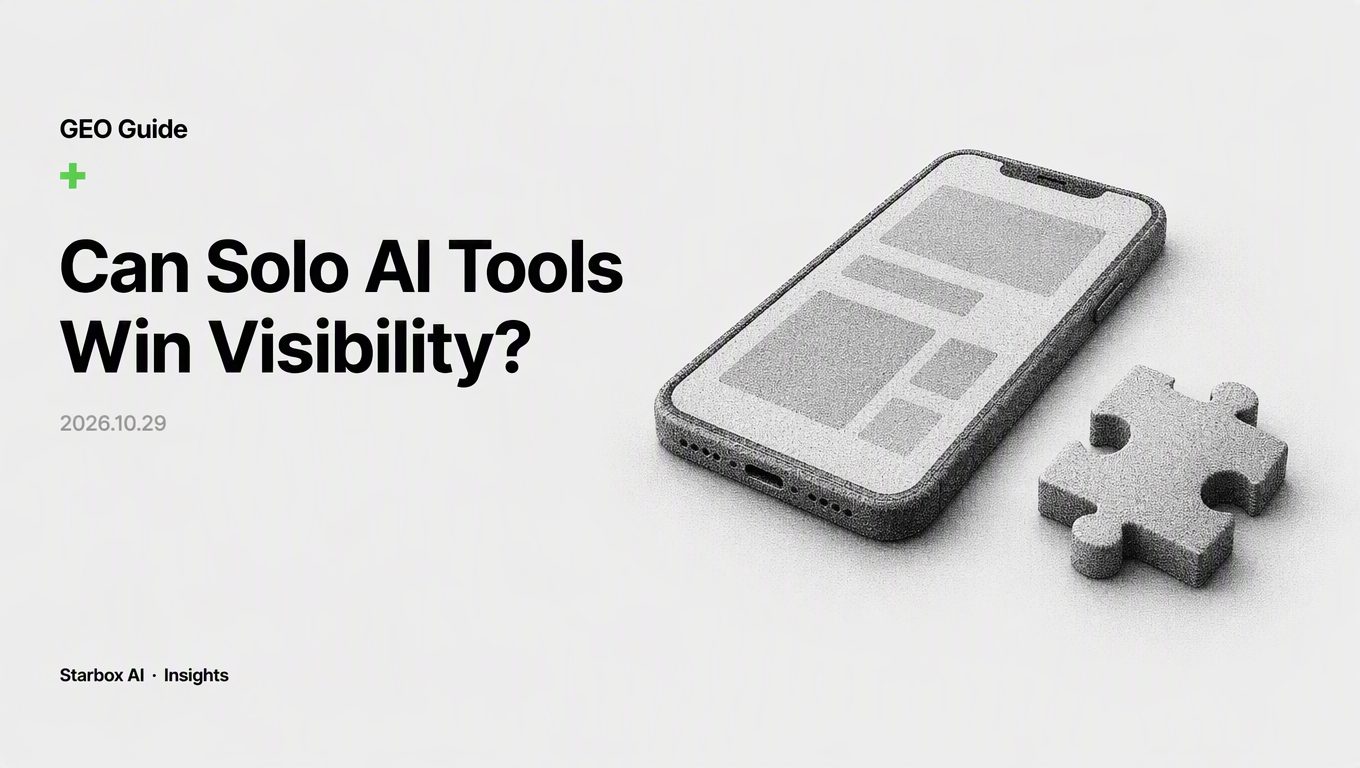 Are Standalone AI Tools Enough to Match Competitor Visibility?