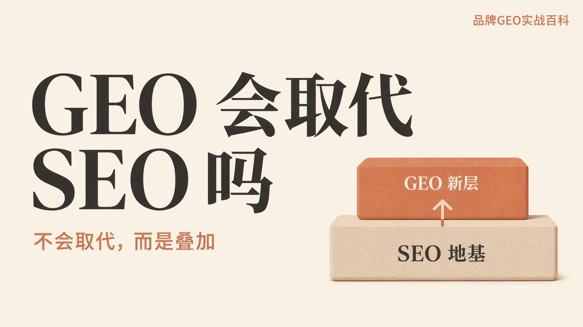 GEO會取代SEO嗎?不會,但規則變了