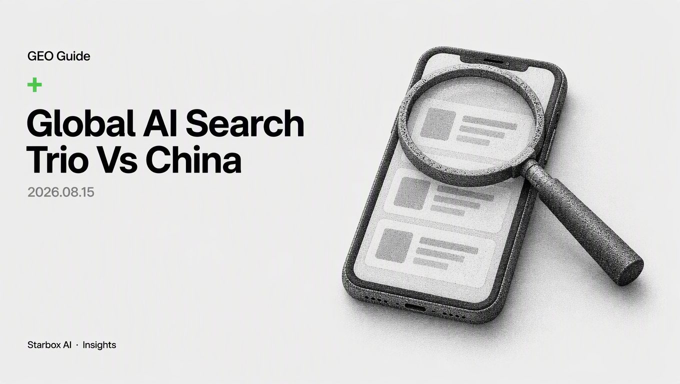 The Global AI Search Trio and How China's Ecosystem Compares