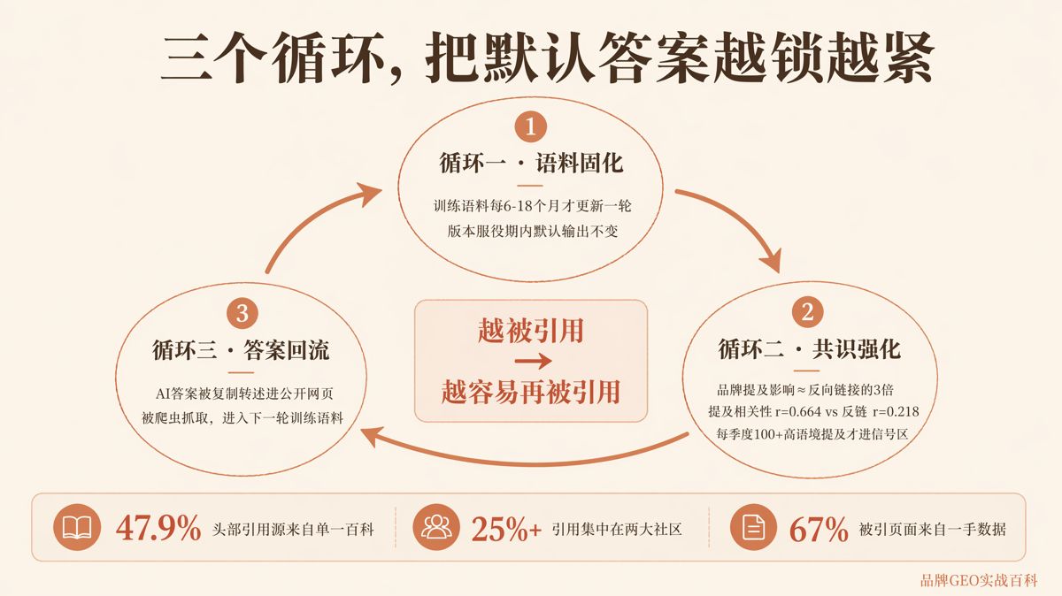 AI預設答案為什麼難逆轉?三個循環
