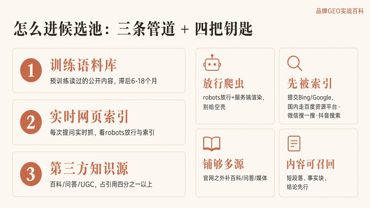 內容如何進入AI候選池