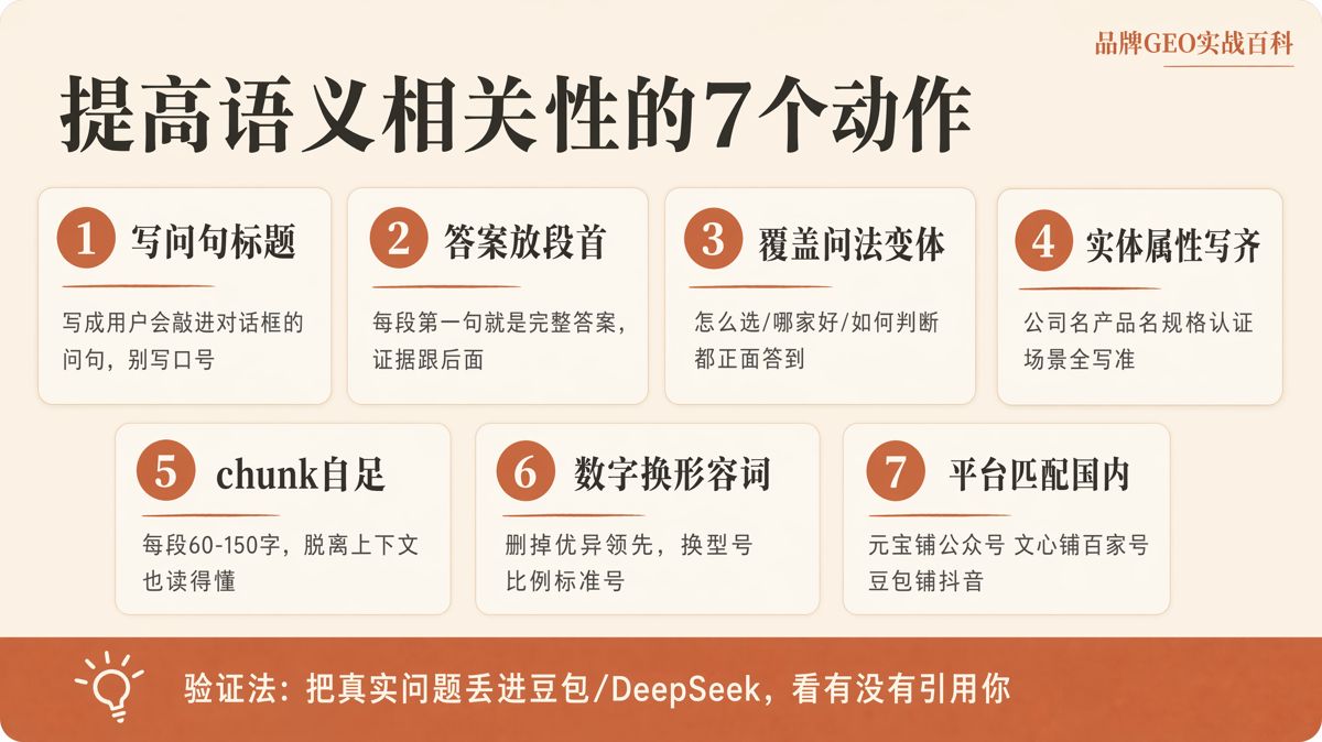 語義相關性怎麼優化:AI不只看關鍵詞