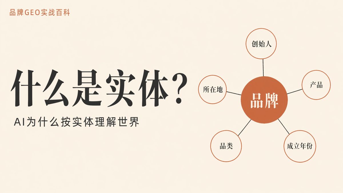 什麼是實體?AI為什麼按實體理解世界