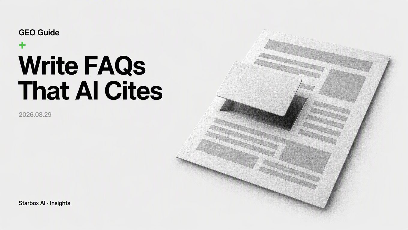 How to Write FAQ Sections That AI Engines Actually Cite