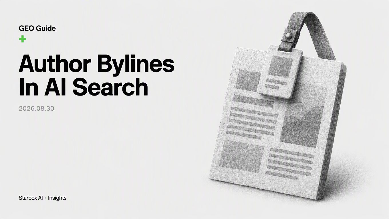 Why Author Bylines Influence How AI Engines Rank Content