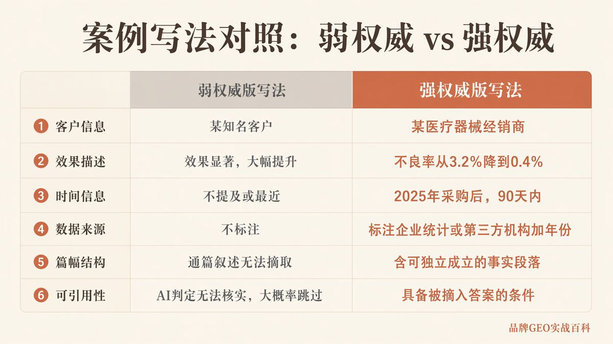案例怎麼寫才有權威性:帶名、帶數、帶來源